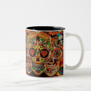LOVE & Death Two-Tone Coffee Mug