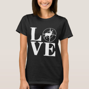 Love Deer Hunting Bow Rifle Deer Hunters T-Shirt