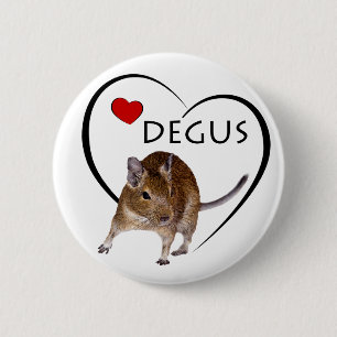 Love Degus Badge