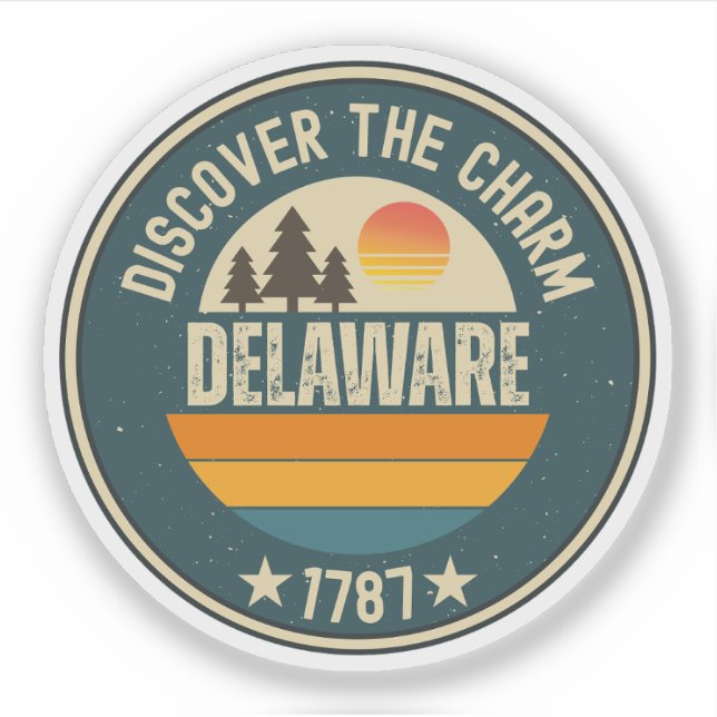 Love Delaware - Cute DE State Souvenir ( (Front)