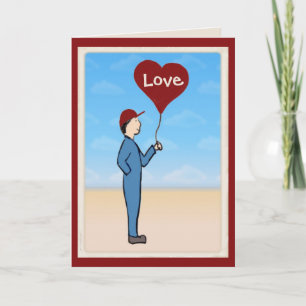 Love Delivery Customisable Greeting Card