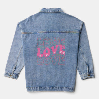 LOVE  DENIM JACKET