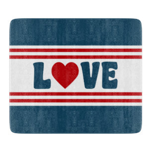 Love design cutting board