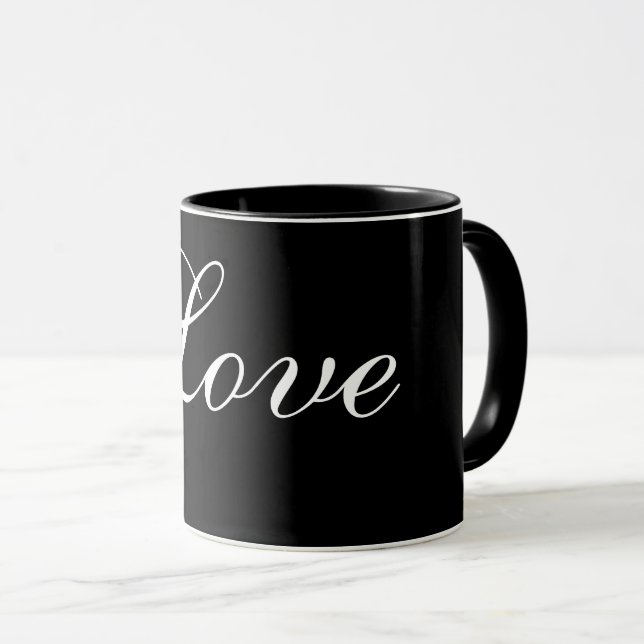 LOVE Design MUG (Front Right)