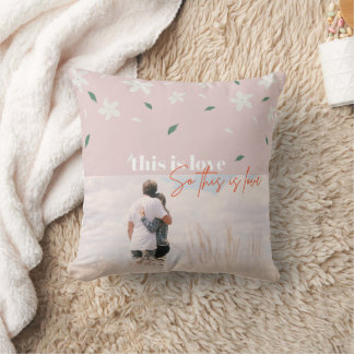 'Love' Design - Perfect Gift for Couples Cushion