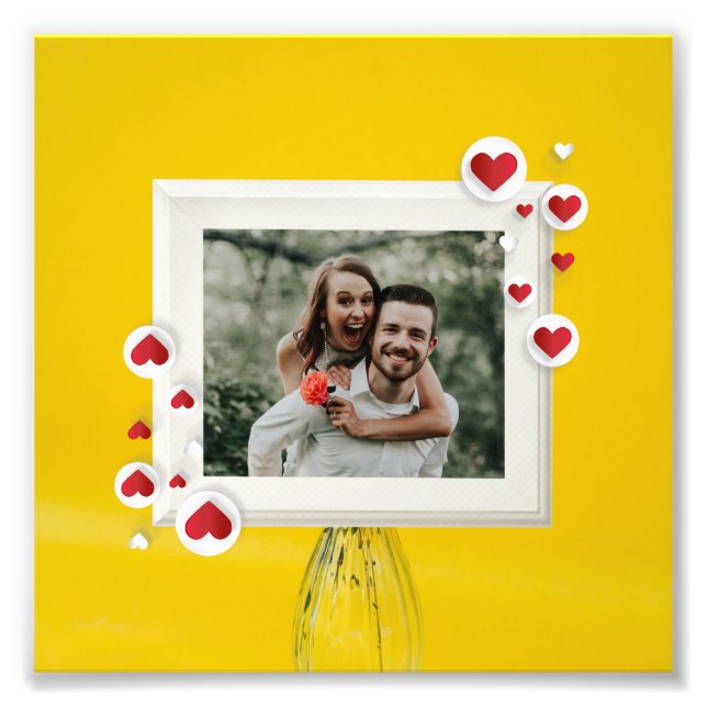 Love Design Photo Print (Front)