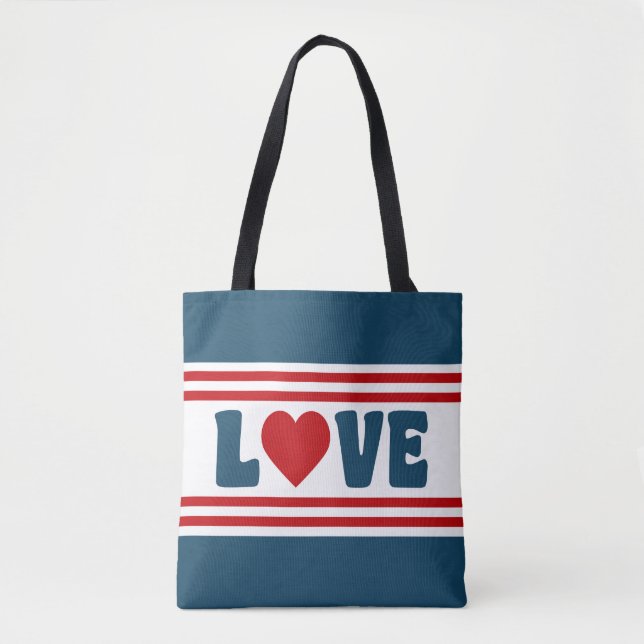 Love design tote bag (Front)