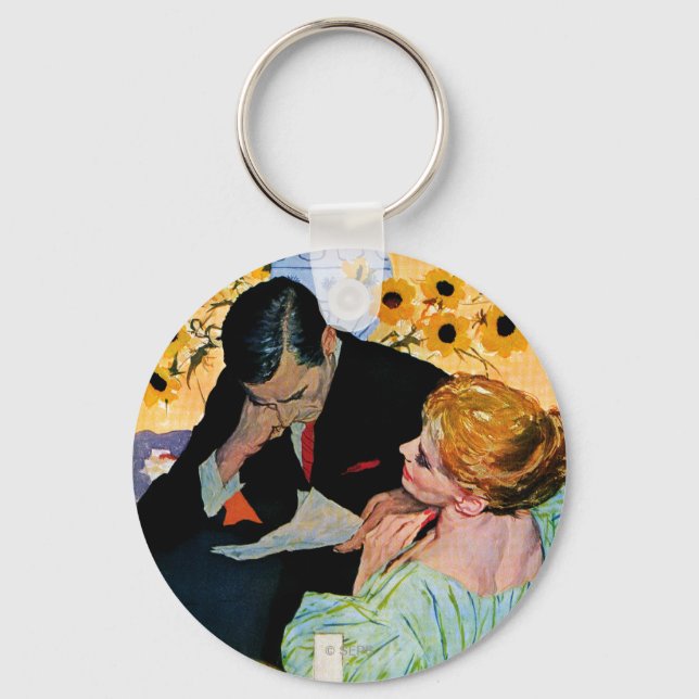 Love Dies Slowly Key Ring (Front)