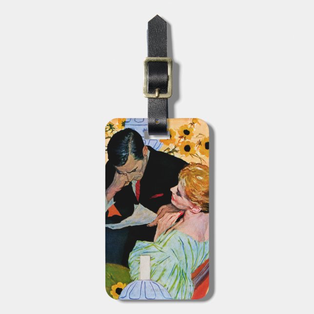 Love Dies Slowly Luggage Tag (Front Vertical)