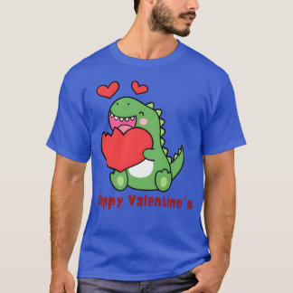 Love dinosaur for valentine boy T-Shirt