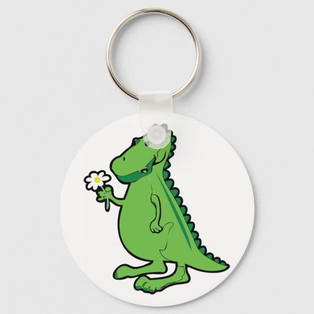 Love Dinosaur Key Ring (Front)