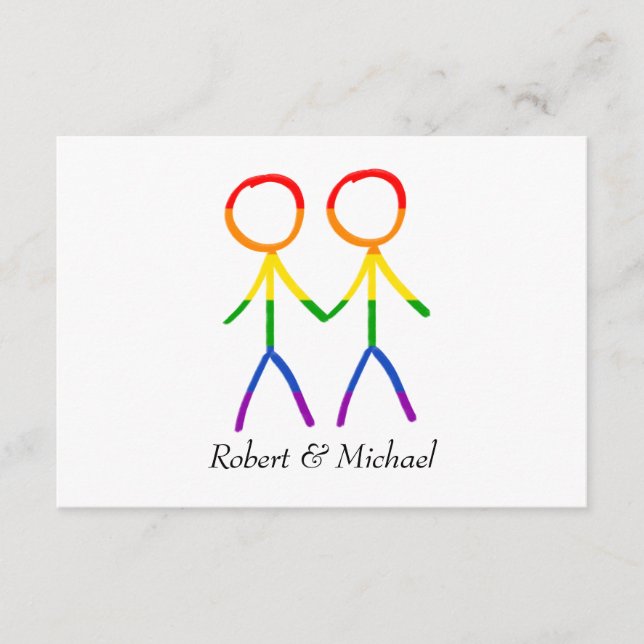 Love & Directions Horizontal  Enclosure Card (Front)