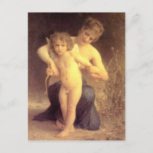 Love disarmed - Bouguereau Postcard