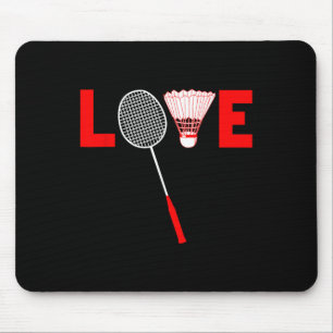 Love Dminton Retro Dminton Lover Present Mouse Pad