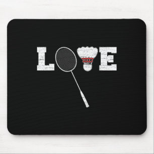 Love Dminton Shuttle Birdies – Dminton Sport 1 Mouse Pad