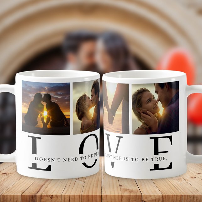 Love Doesn't Need To Be Perfect Valentine's Day Coffee Mug (Creator Uploaded)
