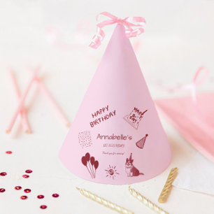 Love Dog 1st Birthday – Cute Puppy, Balloons Party Hat