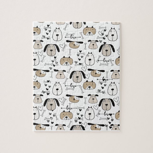 Love dogs jigsaw puzzle (Vertical)
