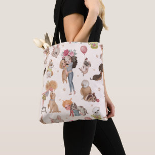 Love Dogs Tote Bag