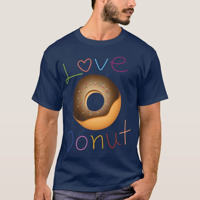 love donut gift T-Shirt (Front)