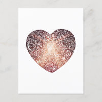 Love Doodle Heart Abstract Art