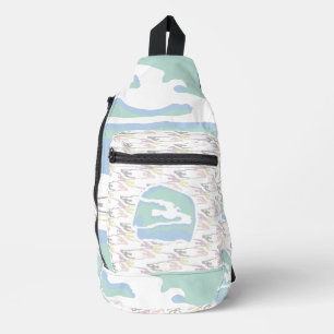LOVE DOVE FLORA(PEACE) BY MASANSER SLING BAG