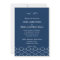 Love Doves Wedding Invitations - Navy