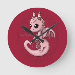 Love Dragon Clock