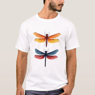 Love Dragonflies child small simple Minimalist Dra T-Shirt