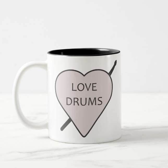 Love Drums Mug (Left)