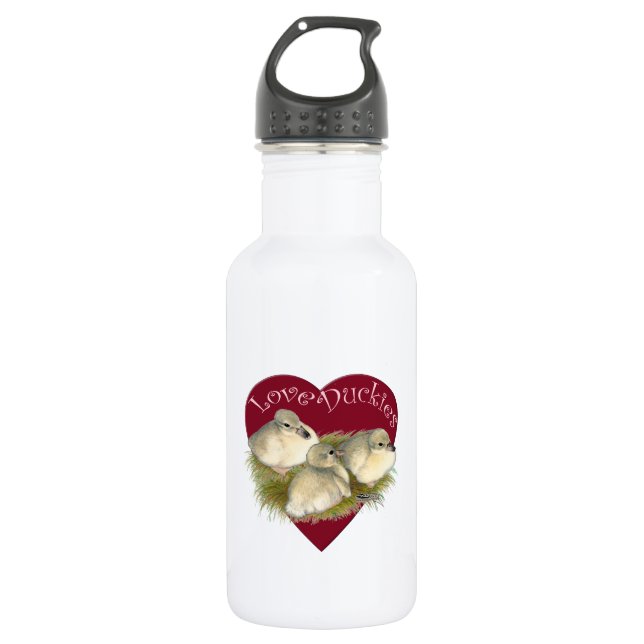 Love Duckies 532 Ml Water Bottle (Front)