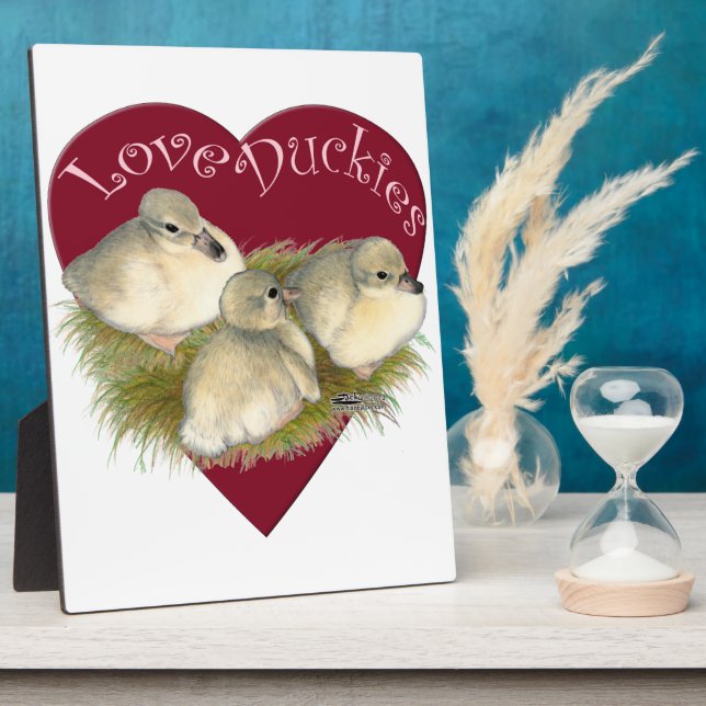 Love Duckies Plaque (Side)