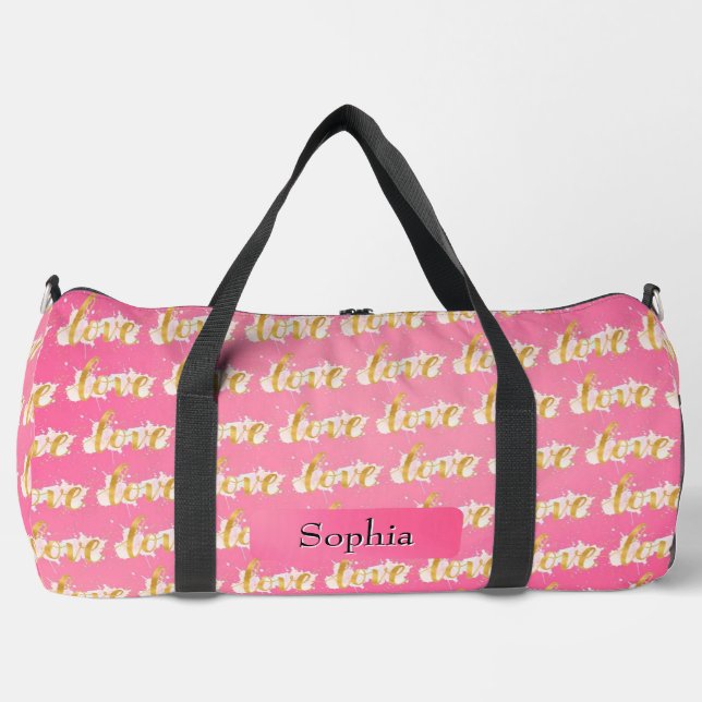 Love Duffle Bag (Front)