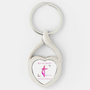 Love each other key ring