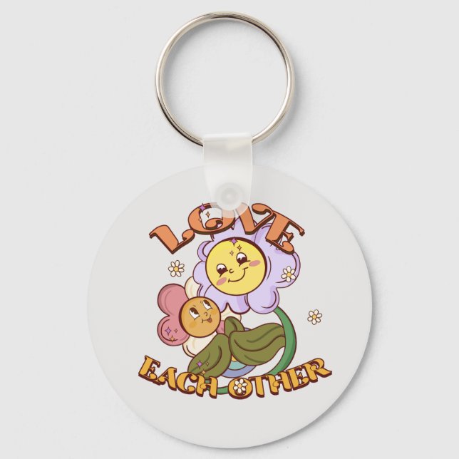 Love Each Other Key Ring (Front)