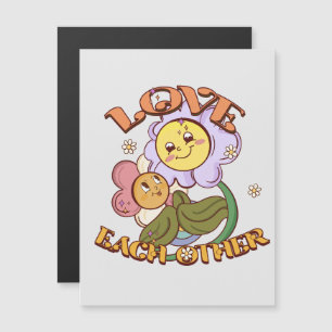 Love Each Other   Whimsical Floral Design