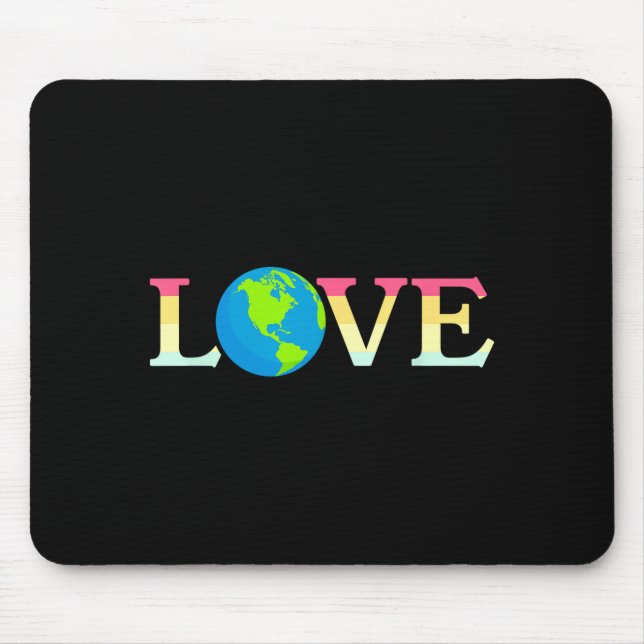 Love Earth Day _1  Mouse Pad (Front)