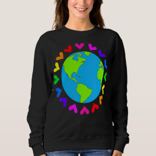 Love Earth Day 2022 Environment Activist Planet Ea Sweatshirt