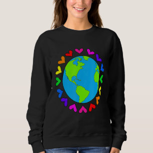 Love Earth Day 2022 Environment Activist Planet Ea Sweatshirt