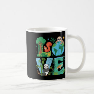 Love Earth Day Planet 2025 Anniversary Environment Coffee Mug