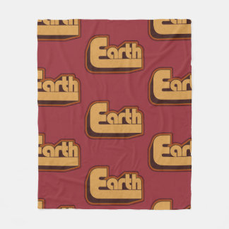 Love Earth Fleece Blanket