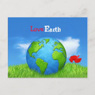 Love Earth postcard