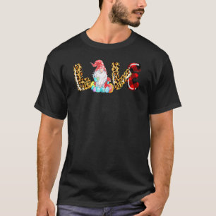 Love Easter Bunny Egg Gnome T-Shirt