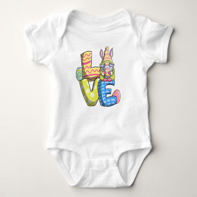 Love, Easter decoration  Baby Bodysuit (Front)