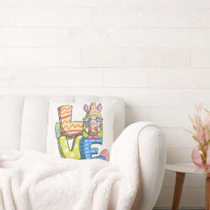 Love, Easter decoration Cushion