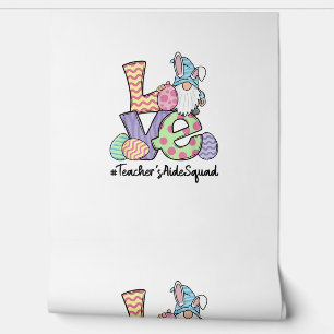 Love Easter Teacher's Aide Gnomes Teacher Easter 2 Wallpaper