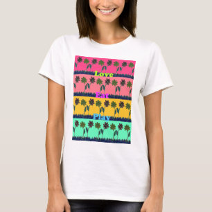 Love Eat Play Art Print T-Shirt