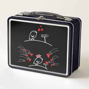 LOVE ECHO - Comic Birds Tweetlercools 2 Metal Lunch Box