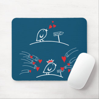 LOVE ECHO - Comic Birds Tweetlercools 2 Mouse Pad
