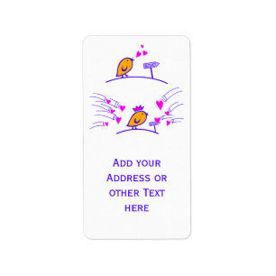 LOVE ECHO - Comic Birds Tweetlercools 3 Label
